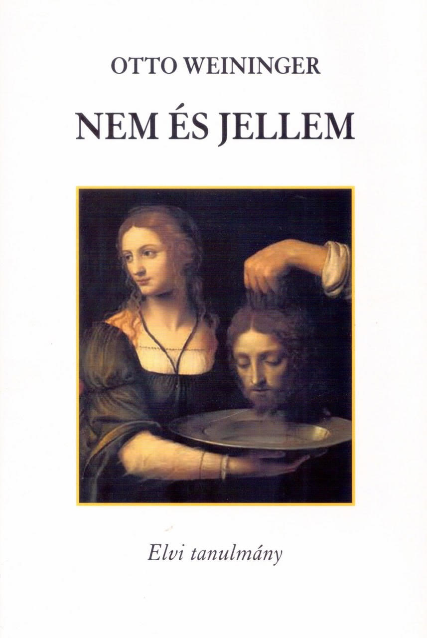 weininger nem es jellem